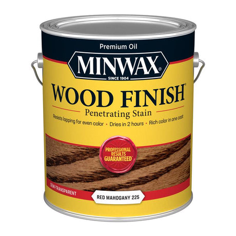 Minwax Wood Finish Semi-Transparent Red Mahogany Oil-Based Penetrating Wood Stain 1 gal