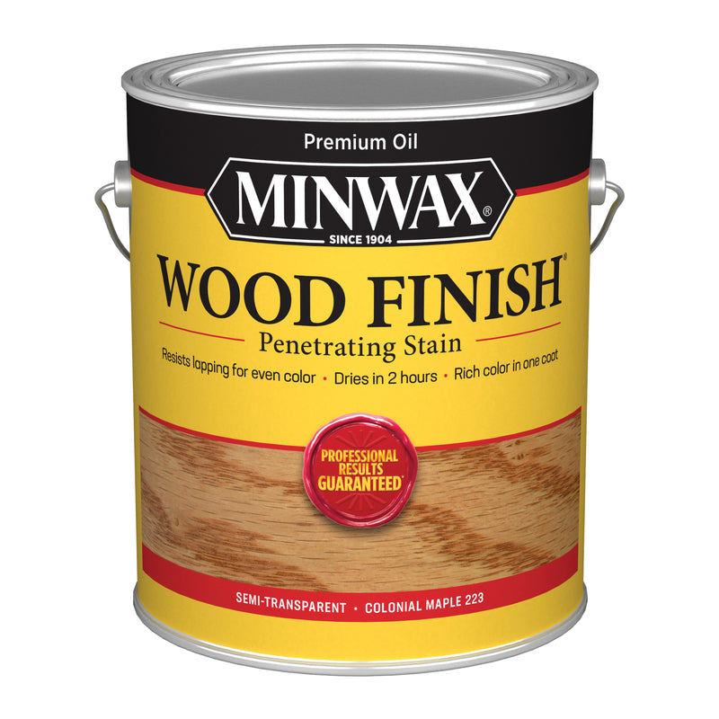 Minwax Wood Finish Semi-Transparent Colonial Maple Oil-Based Penetrating Wood Stain 1 gal