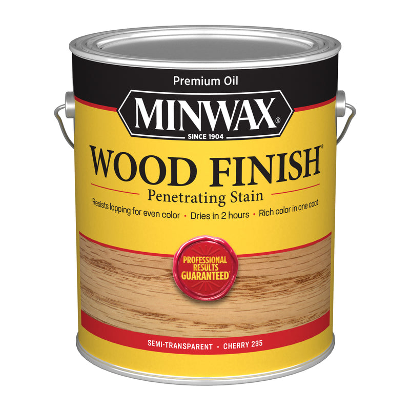 Minwax Wood Finish Semi-Transparent Cherry Oil-Based Penetrating Wood Stain 1 gal