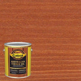 Cabot Australian Timber Oil Wood Stain and Protector, Mahogany Flame, 1 Gallon