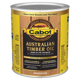 Cabot Australian Timber Oil Transparent Amberwood Oil-Based Australian Timber Oil 1 qt