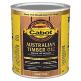 Cabot Australian Timber Oil Transparent Honey Teak Oil-Based Australian Timber Oil 1 qt