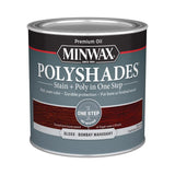 Minwax PolyShades Semi-Transparent Gloss Bombay Mahogany Stain/Polyurethane Finish 0.5 pt