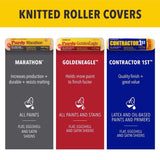 Purdy Contractor 1st Polyester 9 in. W X 1/2 in. Paint Roller Cover 1 pk