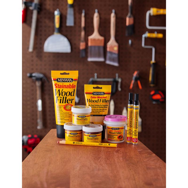 Minwax Stainable Natural Wood Filler 6 oz