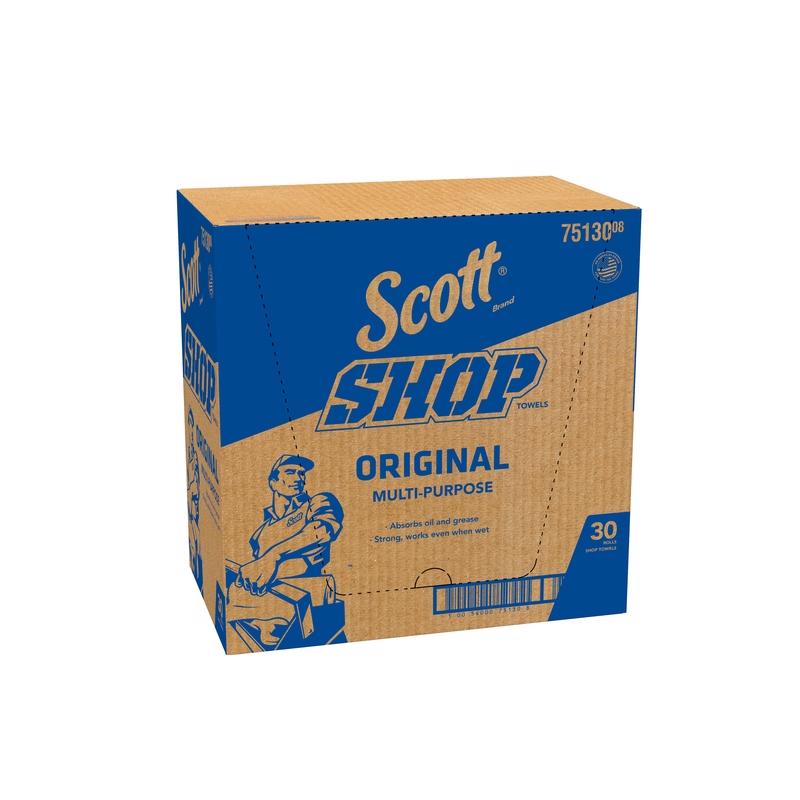 Scott Original Paper Shop Towels 9.4 in. W X 11 in. L 55 pk