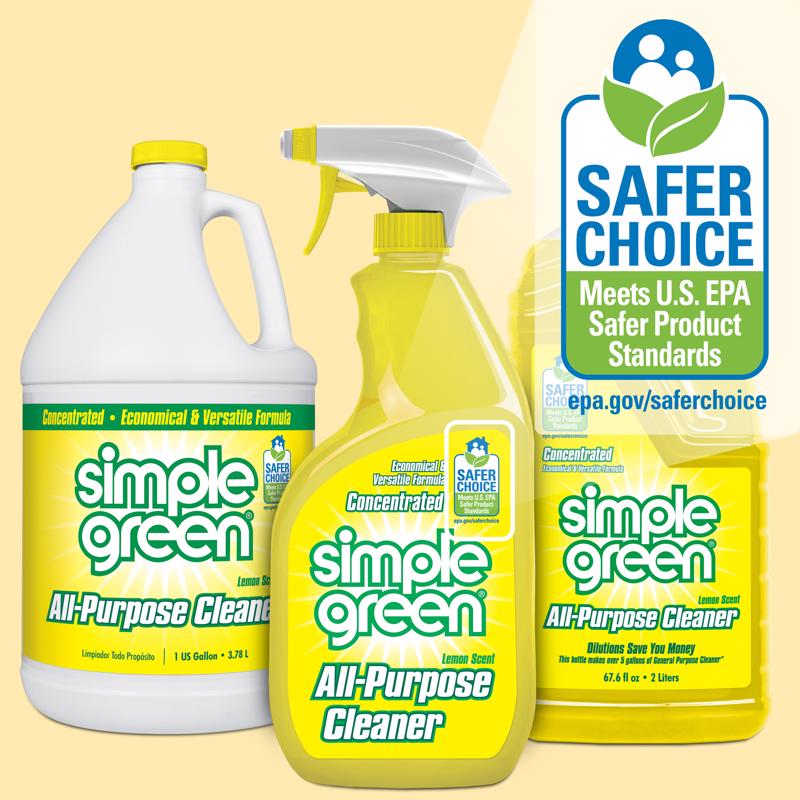Simple Green Lemon Scent Concentrated All Purpose Cleaner Liquid 24 oz