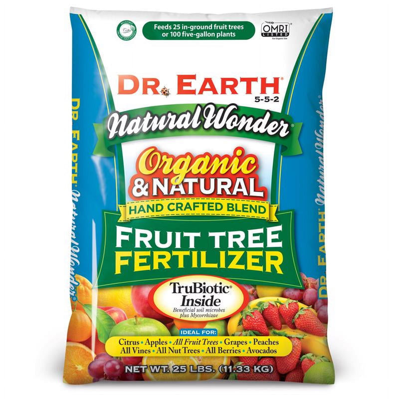 Dr. Earth Natural Wonder Organic Fruits/Vegetables 5-5-2 Plant Fertilizer 25 lb