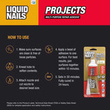 Liquid Nails Small Projects High Strength Latex Adhesive 4 oz