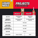 Liquid Nails Small Projects High Strength Latex Adhesive 4 oz