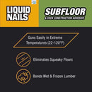 Liquid Nails Subfloor & Deck Acrylic Latex Construction Adhesive 10 oz