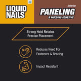 Liquid Nails Paneling & Molding High Strength Latex Adhesive 10 oz