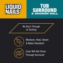 Liquid Nails Tub Surround & Shower Wall High Strength Latex Adhesive 10 oz
