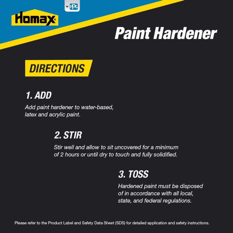 Homax Paint Hardeners 3.5 oz