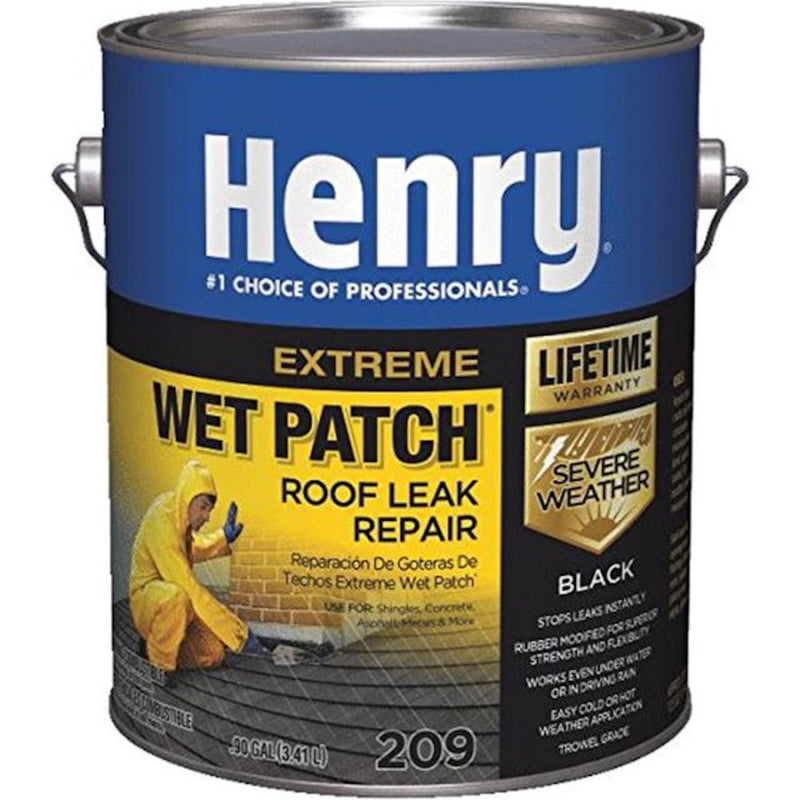 Henry Gloss Black Asphalt All-Weather Roof Cement 0.9 gal