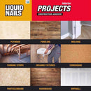 Liquid Nails Interior Projects Synthetic Rubber Construction Adhesive 10 oz