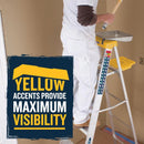 Werner 4 ft. H Aluminum Step Ladder Type II 225 lb. capacity