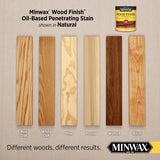 Minwax Wood Finish Semi-Transparent Natural Oil-Based Penetrating Stain 1 gal