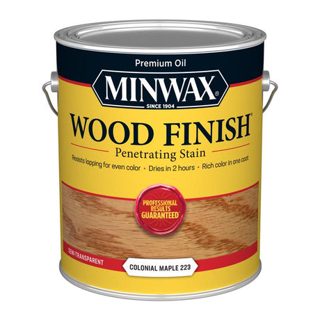 Minwax Wood Finish Semi-Transparent Colonial Maple Oil-Based Penetrating Stain 1 gal