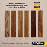 Minwax Wood Finish Semi-Transparent Special Walnut Oil-Based Penetrating Stain 1 gal