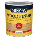 Minwax Wood Finish Semi-Transparent Natural Oil-Based Penetrating Wood Stain 1 qt