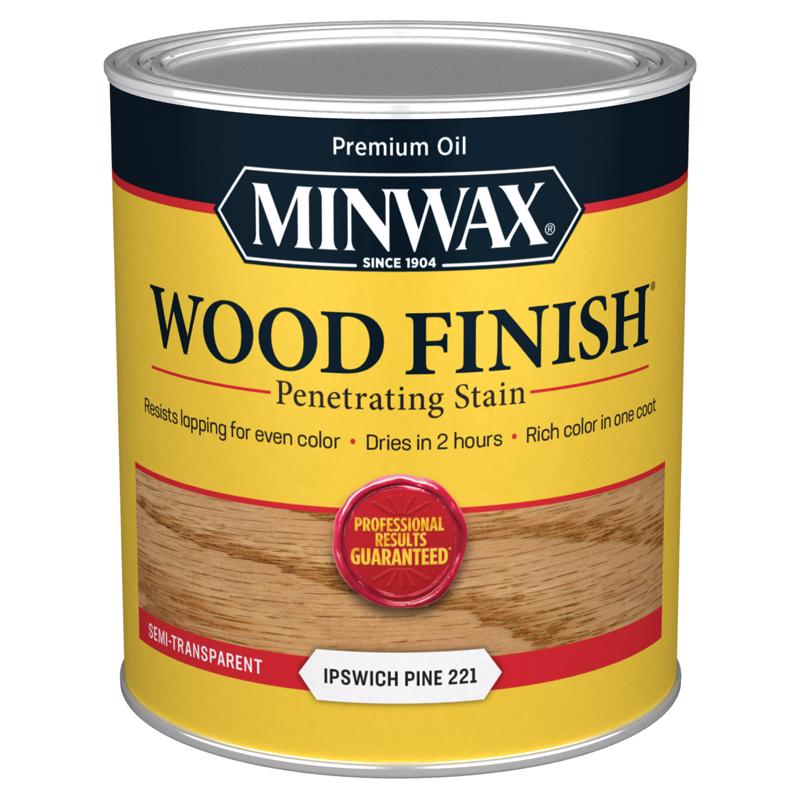 Minwax Wood Finish Semi-Transparent Ipswich Pine Oil-Based Penetrating Wood Stain 1 qt