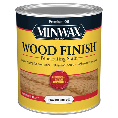 Minwax Wood Finish Semi-Transparent Ipswich Pine Oil-Based Penetrating Wood Stain 1 qt