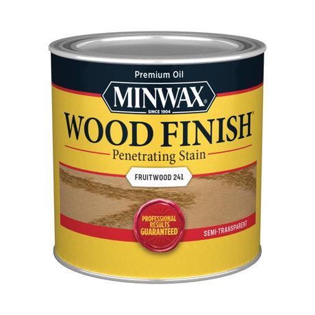 Minwax Wood Finish Semi-Transparent Fruitwood Oil-Based Penetrating Wood Stain 0.5 pt