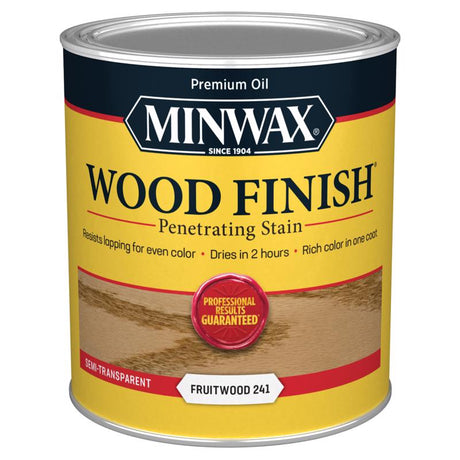 Minwax Wood Finish Semi-Transparent Fruitwood Oil-Based Penetrating Wood Stain 1 qt