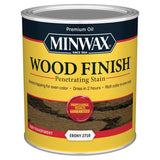 Minwax Wood Finish Semi-Transparent Ebony Oil-Based Penetrating Wood Stain 1 qt