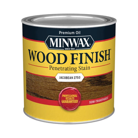 Minwax Wood Finish Semi-Transparent Jacobean Oil-Based Penetrating Wood Stain 0.5 pt