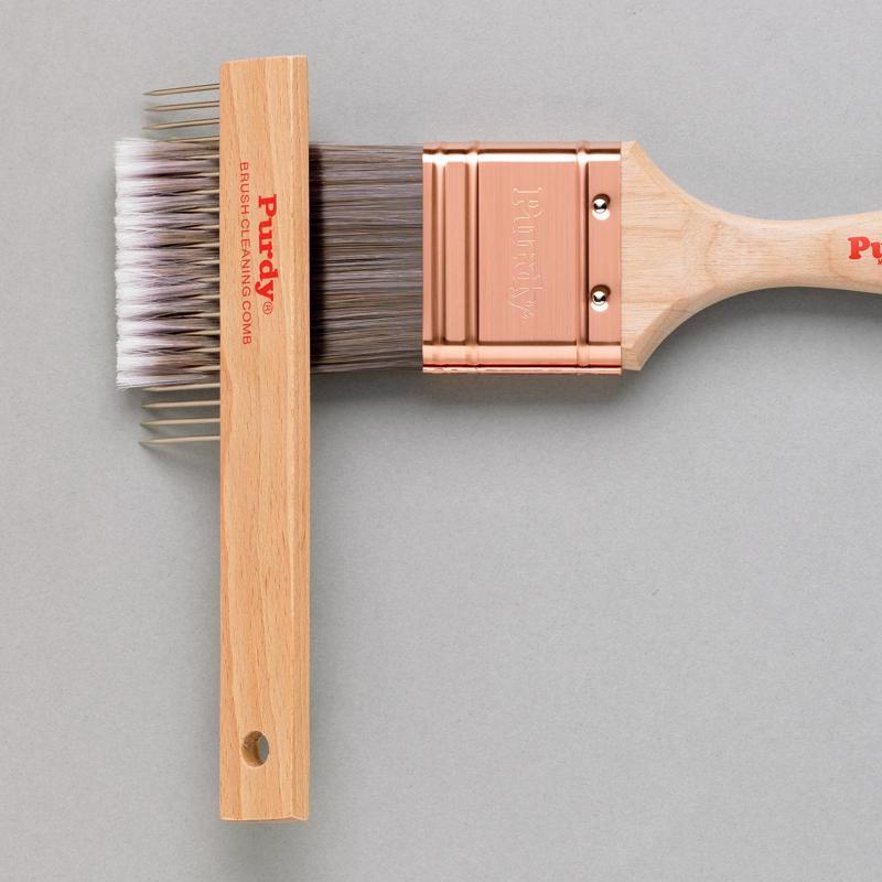 Purdy Brush Comb 7 in. L Wood Brush and Roller Cleaning Tool