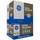 GE Advanced Brown Silicone 2 Window and Door Caulk Sealant 10.1 oz