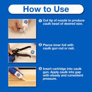 GE Advanced Brown Silicone 2 Window and Door Caulk Sealant 10.1 oz