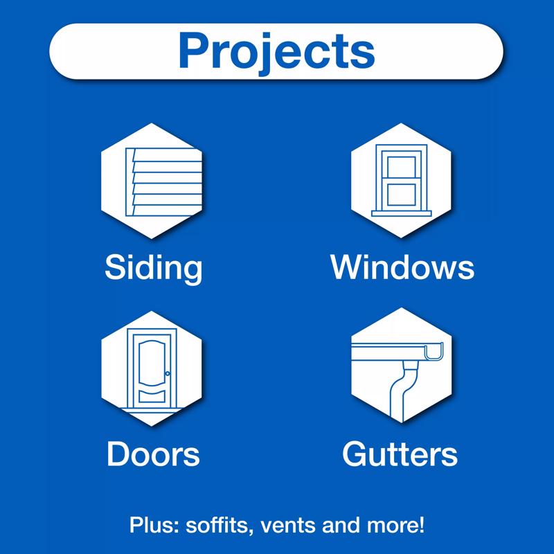 GE Advanced Brown Silicone 2 Window and Door Caulk Sealant 10.1 oz