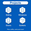 GE Advanced Brown Silicone 2 Window and Door Caulk Sealant 10.1 oz