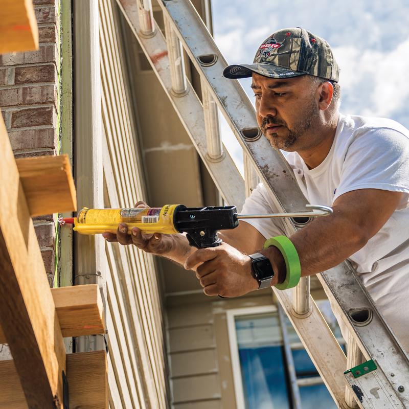 Sashco Lexel White Low VOC Synthetic Rubber All Purpose Caulk 5 oz