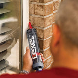 Sashco Lexel White Low VOC Synthetic Rubber All Purpose Caulk 5 oz