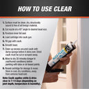 DAP Alex Plus Clear Acrylic Latex All Purpose Caulk 10.1 oz