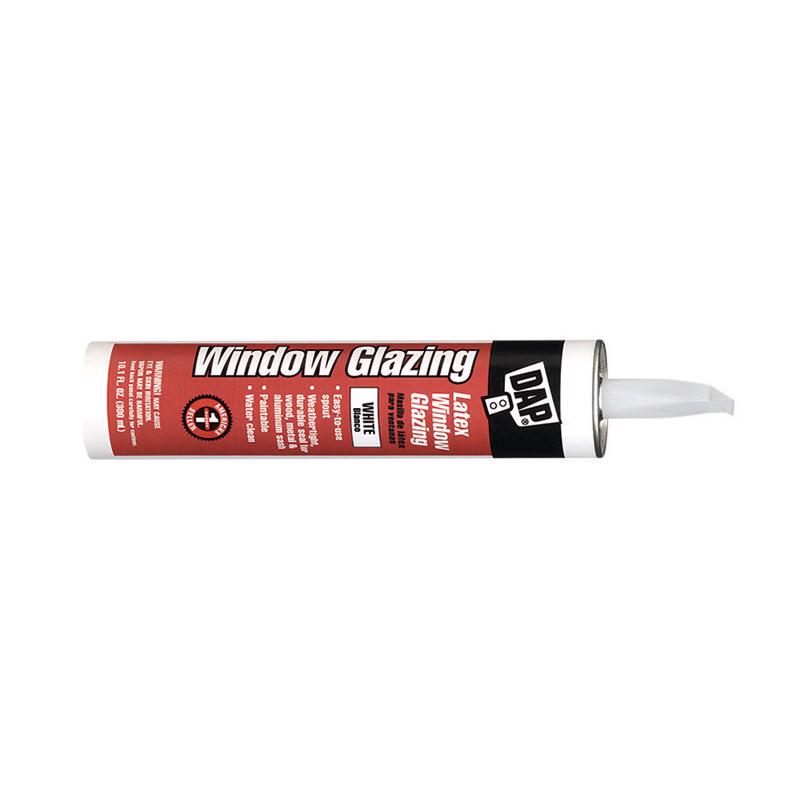 DAP White Latex Window Glazing Sealant 10.1 oz