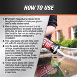 DAP White Latex Window Glazing Sealant 10.1 oz