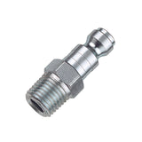 Tru-Flate Steel Air Plug 1/4 in. Male 1 pc