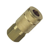 Tru-Flate Brass Quick Change Coupler 1/4 in. FPT 1 pc