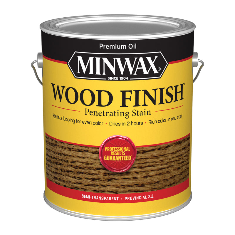 Minwax Wood Finish Semi-Transparent Provincial Oil-Based Penetrating Wood Stain 1 gal