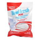 Bowl Fresh Clean Scent Toilet Deodorizer and Cleaner 1.76 oz Tablet
