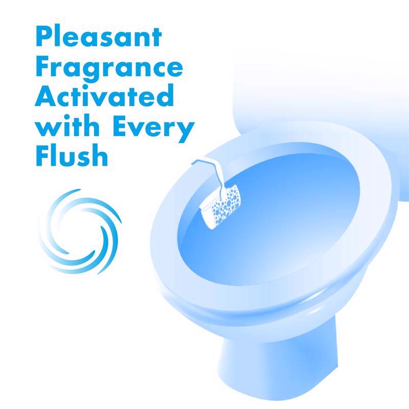 Bowl Fresh Clean Scent Toilet Deodorizer and Cleaner 1.76 oz Tablet