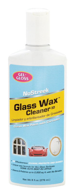 GLASS WAX CLEANER 8OZ