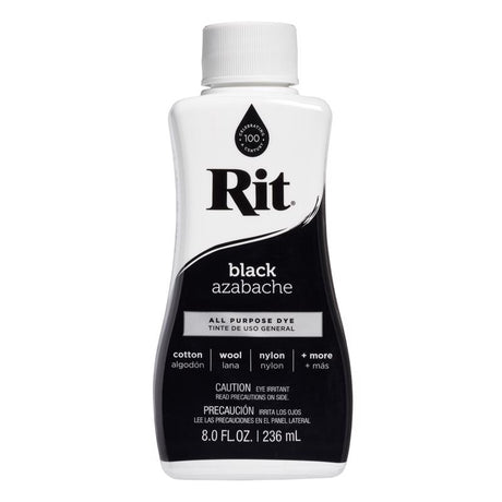 DYE LIQ BLK 8OZ