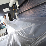 Trimaco Easy Mask 6 ft. W X 72 ft. L X 0.5 mil Pre-Taped Plastic Masking Film 1 pk