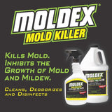 Moldex Mold Killer No Scent Disinfectant Deodorizer and Cleaner 1 gal